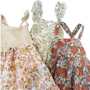 Joie Haute Hippie Tommy Bahama Floral Dress Bundle 4T